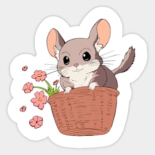 Chinchilla Love Sticker